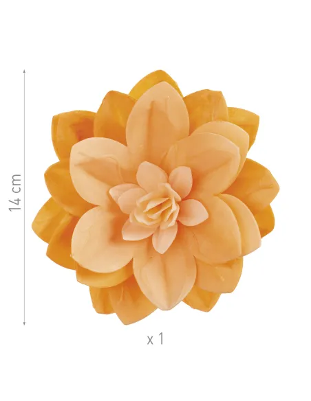 Lirio de agua de oblea Naranja Dekora