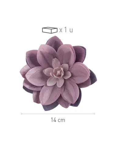 Lirio de agua de oblea Lila Dekora