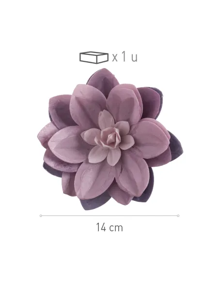 Lirio de agua de oblea Lila Dekora
