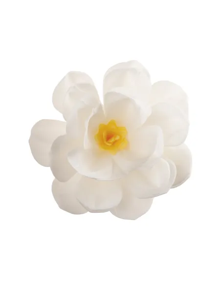 Flor Blanca de oblea Dekora