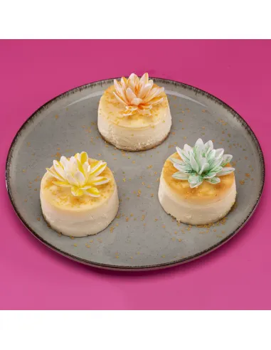 Set 10 Flores artísticas de oblea Dekora