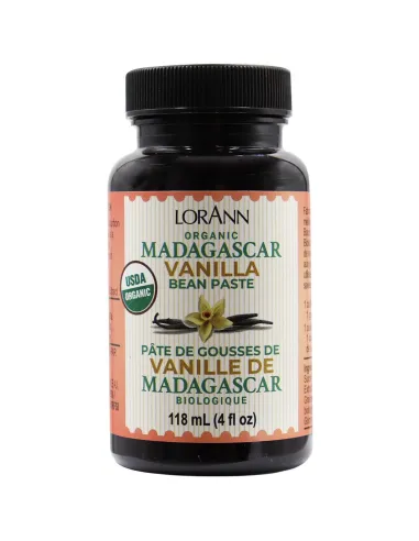 Pasta de Vainilla de Madagascar orgánica 118 ml LorAnn