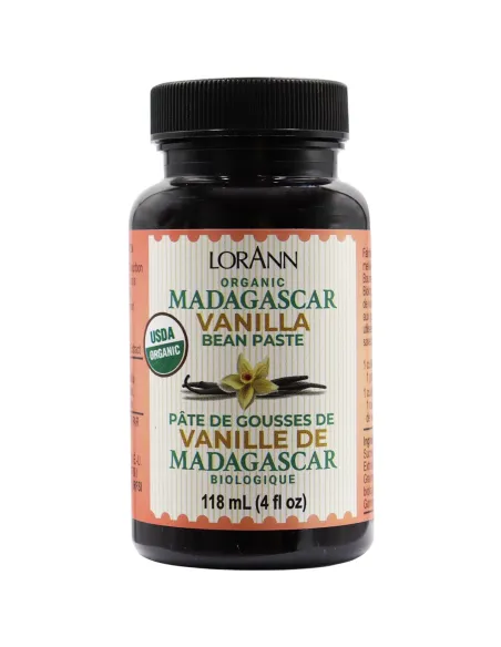 Pasta de Vainilla de Madagascar orgánica 118 ml LorAnn
