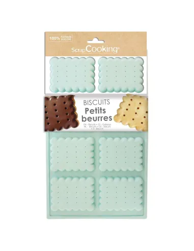 Molde silicona Galletas Petits Beurres ScrapCooking