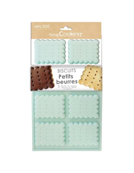 Molde silicona Galletas Petits Beurres ScrapCooking