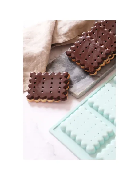 Molde silicona Galletas Petits Beurres ScrapCooking