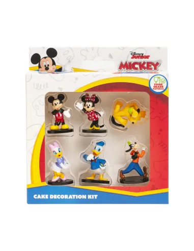 Set 6 figuras Mickey y sus amigos Dekora