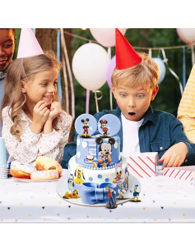 Set 6 figuras Mickey y sus amigos Dekora