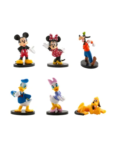Set 6 figuras Mickey y sus amigos Dekora