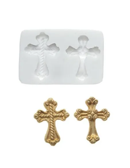 Molde silicona 2 Cruces Silikomart