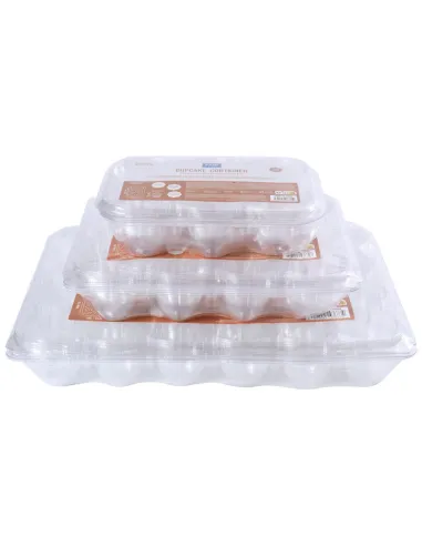 Set 3 cajas para 12 cupcakes PME