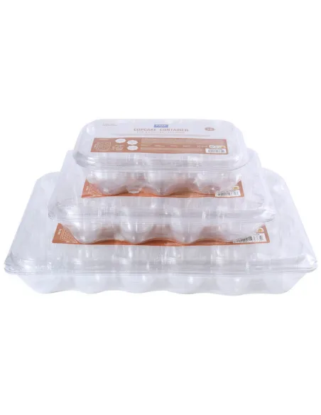 Set 3 cajas para 12 cupcakes PME