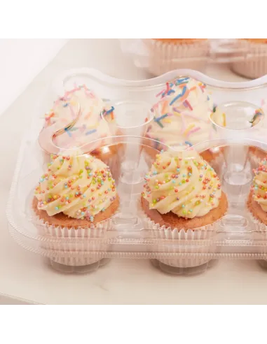 Set 3 cajas para 6 cupcakes PME