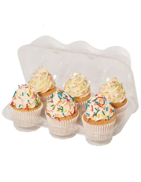 Set 3 cajas para 6 cupcakes PME