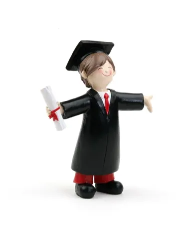 Figura Graduación Chico 16,5 cm