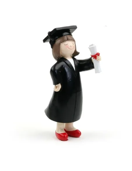 Figura Graduación Chica 16,5 cm