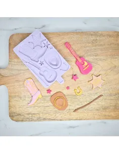 Molde silicona Country Western Karen Davies