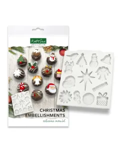 Molde silicona Adornos Navideños Katy Sue
