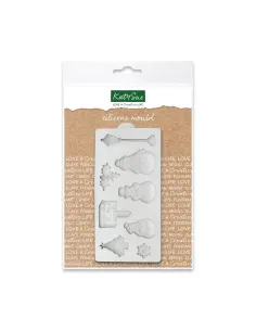 Molde silicona miniatura En la Nieve Katy Sue