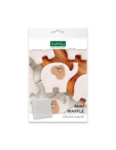 Molde de silicona Textura Mini gofre Katy Sue