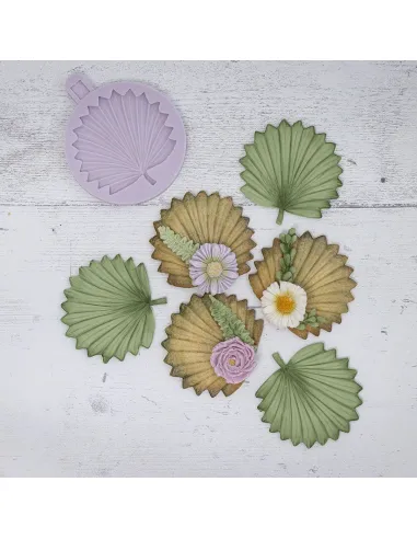 Molde silicona Hoja de Palmera en abanico Karen Davies