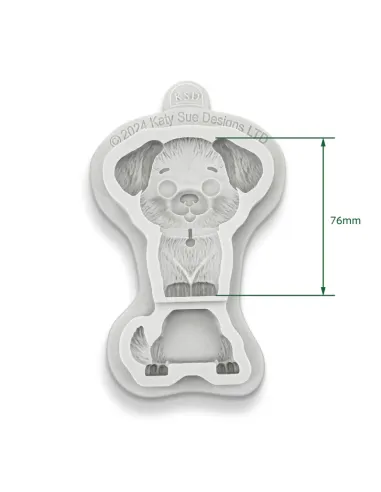Molde silicona Perro Katy Sue