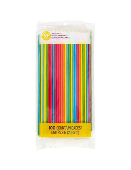 Palitos para piruletas 20,3 cm (100 unidades) Wilton