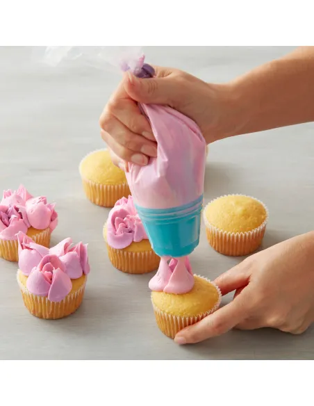 Set 4 boquillas rusas Flores fáciles Wilton