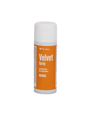 Spray efecto terciopelo Naranja 100 ml Martellato