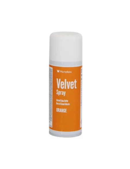 Spray efecto terciopelo Naranja 100 ml Martellato