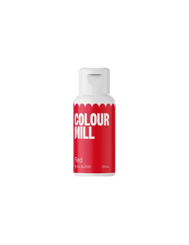 Colorante en gel liposoluble Rojo Colour Mill
