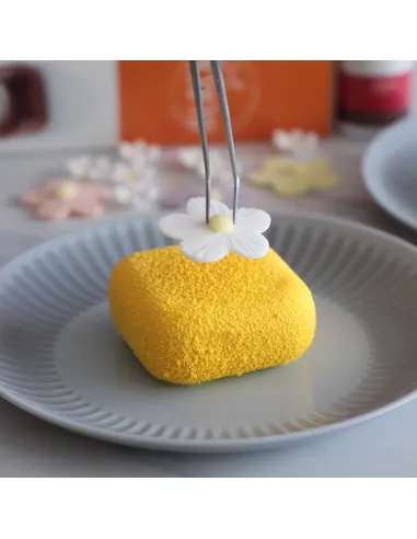 Spray efecto terciopelo Amarillo 400 ml Dekora