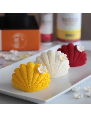 Spray efecto terciopelo Amarillo 400 ml Dekora