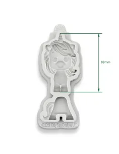 Molde silicona Unicornio Katy Sue 2