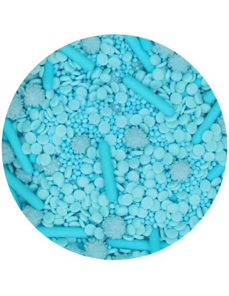 Sprinkles mix Azul claro 70 g Funcakes