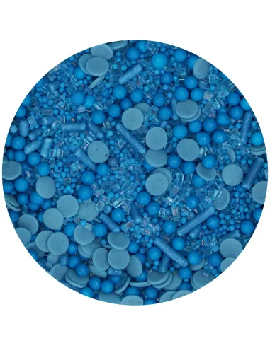 Sprinkles mix Azul 70 g Funcakes