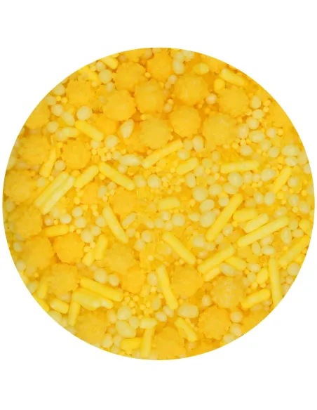 Sprinkles mix Amarillo 70 g Funcakes