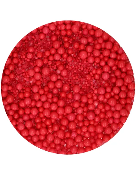 Sprinkles mix Rojo 70 g Funcakes