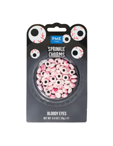 Sprinkles Ojos de azúcar sangrientos PME