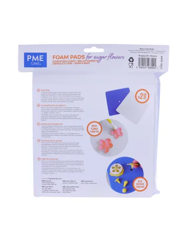 Set de 2 almohadillas para modelado de flores PME