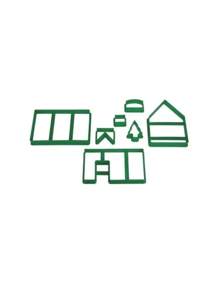 Set cortadores casa de jengibre