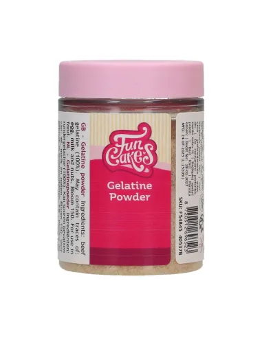 Gelatina en polvo 60 g Funcakes