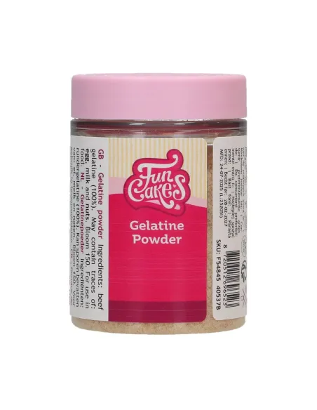 Gelatina en polvo 60 g Funcakes