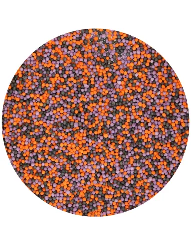 Nonpareils naranja, lila, negro Halloween 80 g