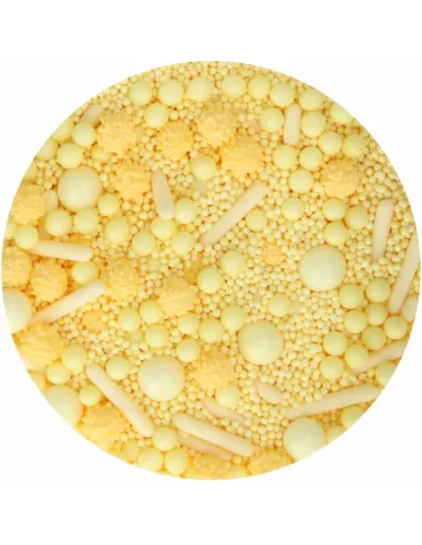 Sprinkles mix Amarillo Pastel 70 g Funcakes