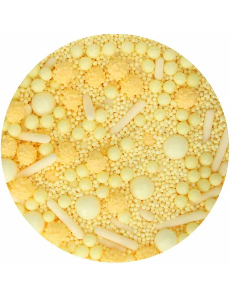 Sprinkles mix Amarillo Pastel 70 g Funcakes