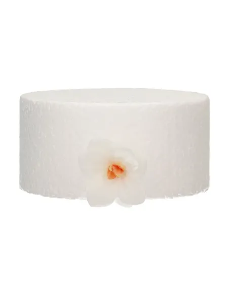 Set 18 Flores de oblea Hortensias Blancas 3,7 cm Funcakes