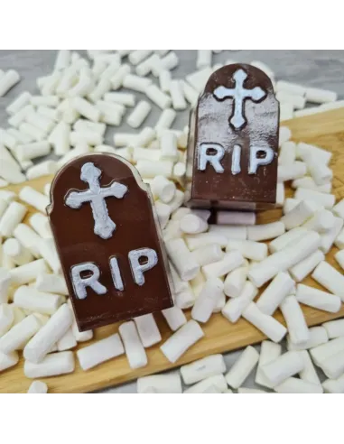 Molde para chocolate Lápida 3 piezas BWB