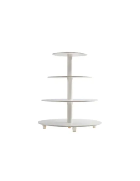 Stand blanco para tartas 4 niveles Overig