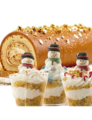 Sprinkles mix Estrellas, Bastones y Bolitas Navidad Dekora
